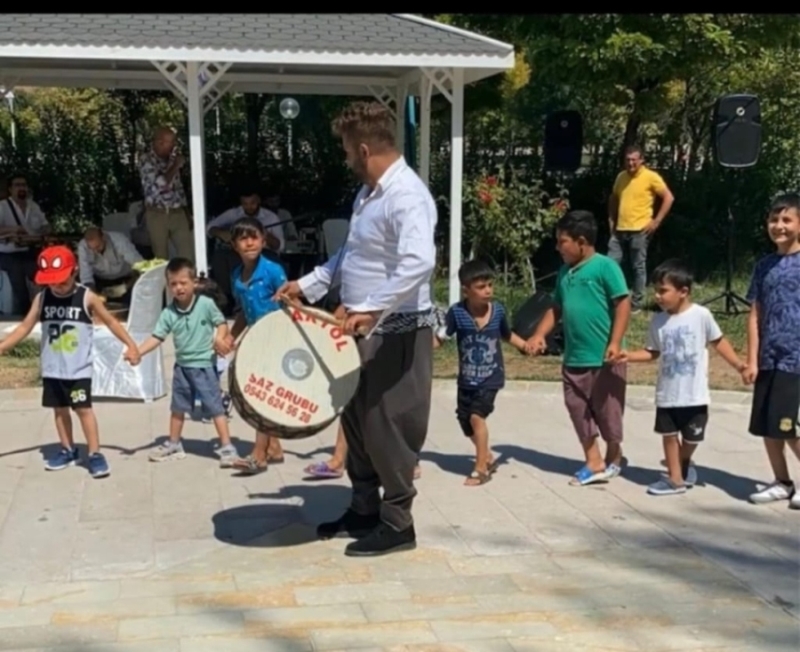 Aksaray’da yetim çocuklar gönüllerince eğlendi