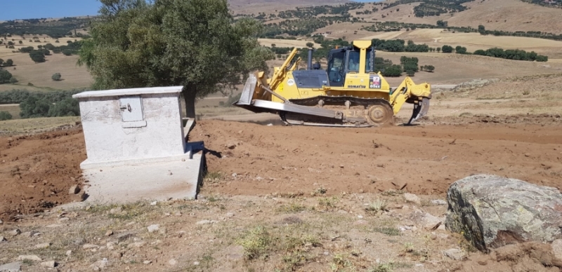 İL ÖZEL İDARESİNİN ÇALIŞMASIYLA HAYVANLARIN SUYA ERİŞİMİ SAĞLANDI