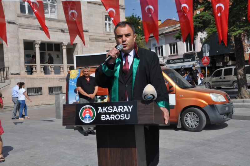 Aksaray BARO Başkanlığı 2021 - 2022 Yılı Adli Yıl Açılış Töreni yaptı 