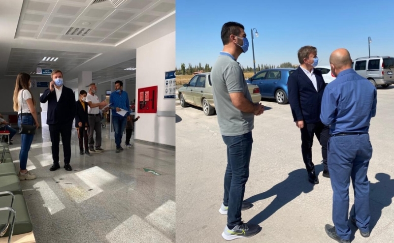 Vali Hamza Aydoğdu Hastanede Denetleme Yaptı Vatandaşların Sorunlarını Dinledi
