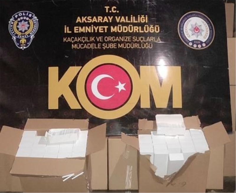 9 Milyon Makaron  Ele Geçirildi
