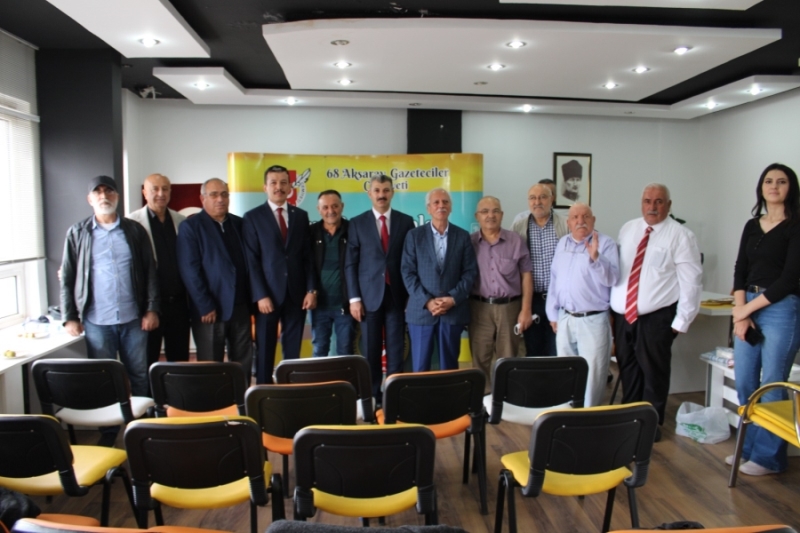 AK parti İl başkanı Hüseyin Altınsoy basın buluşmasının konuğu oldu