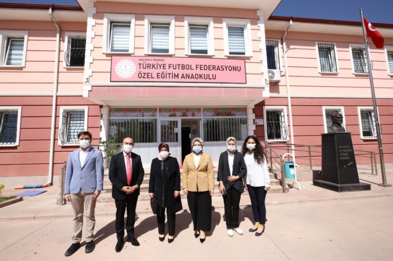 Özel eğitim anaokuluna ziyaret 