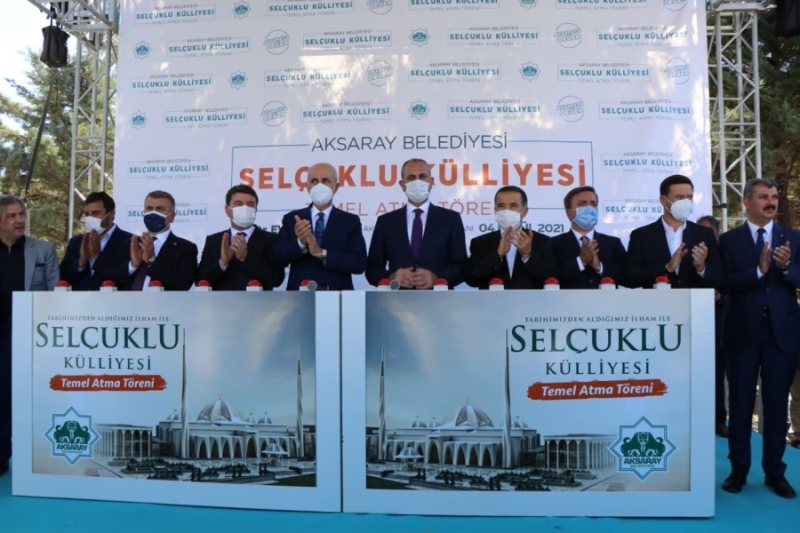 Aksaray Selçuklu külliyesinin temeli atıldı