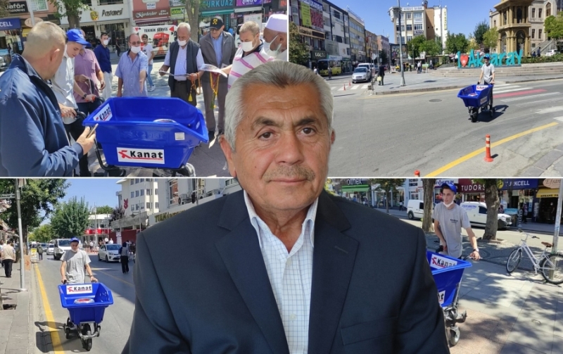 Kanat el arabası fabrikası elektrikli el arabası üreterek bir ilki gerçekleştirdi
