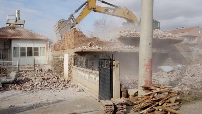 2021 YILINDA 237 METRUK BİNA YIKILDI 