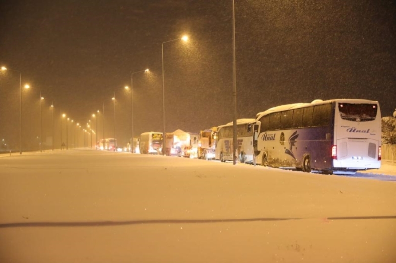 Yollar açıldı Aksaray