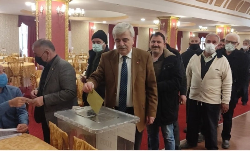 Aksaray Esnaf ve Sanatkârlar Odası Başkanı Yeniden Doğan Ceylan Seçildi.