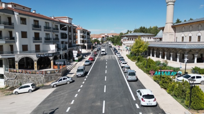 Ervah Sokakta Sıcak Asfalt Serim İşlemleri Tamamlandı