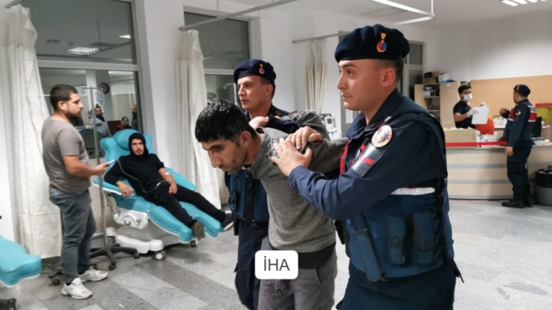 Aksaray da mülteci otobüsünden kaçan şahıs yakalandı 