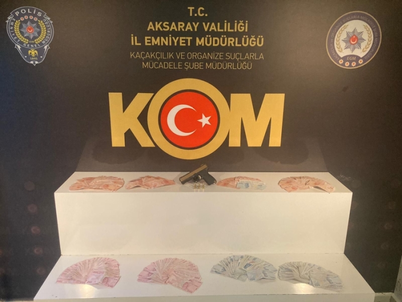 Aksaray Polisi Sahte Para Operasyonunda 1 Kişiyi Yakaladı.