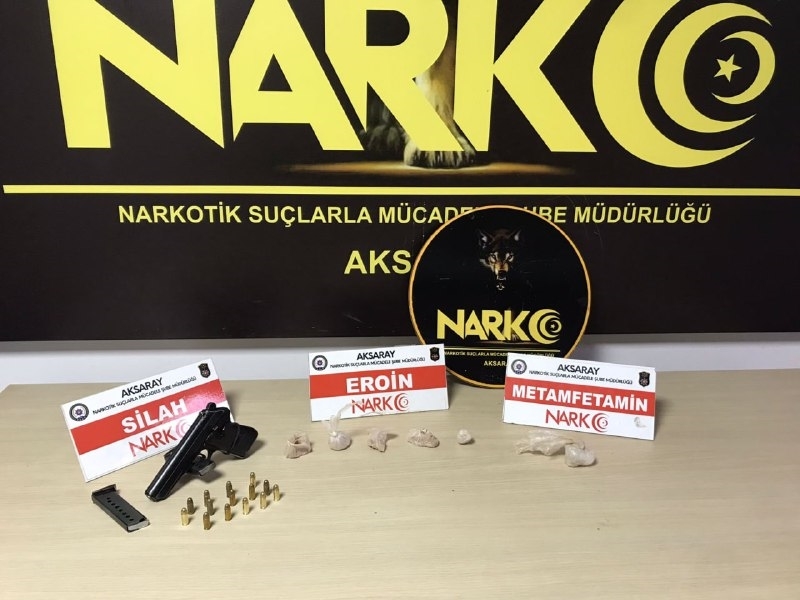 Aksaray polisinin yaptığı operasyonda 58 şüpheli yakalandı 
