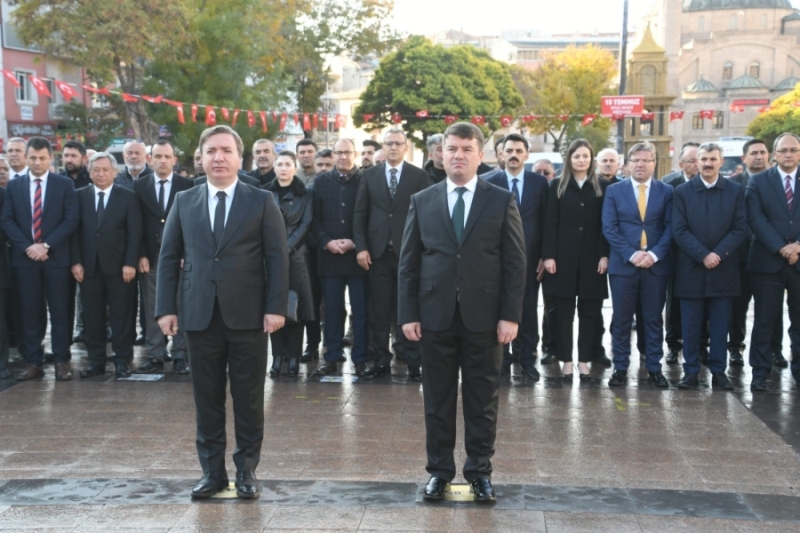 GAZİ MUSTAFA KEMAL ATATÜRK VEFATININ 84. YILINDA AKSARAY