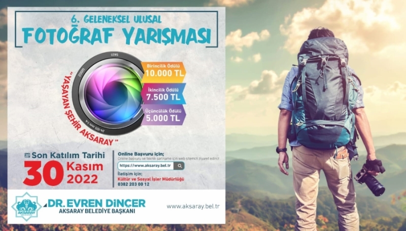 6. Geleneksel Fotoğraf Yarışması İçin Son Başvuru Tarihi 30 Kasım