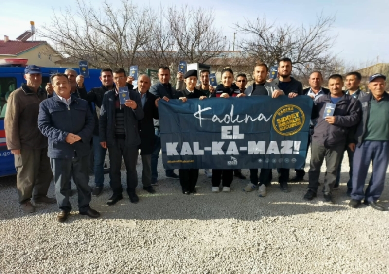 Aksaray Eskil Kabataş Yaylasında Kadına Yönelik Şiddete Hayır Konulu Eğitim Verildi