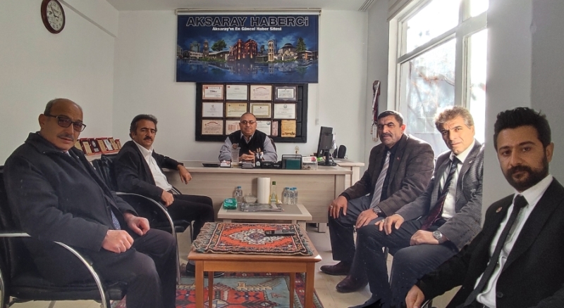 BBP İL BAŞKANLIĞINDAN AKSARAY HABERCİ GAZETEMİZE ZİYARET