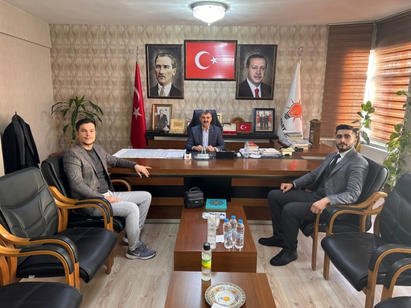 AK PARTİ MİLLETVEKİLİ ADAY ADAYI AV İBRAHİM KÖKOĞLUNDAN İL BAŞKANINA ZİYARET