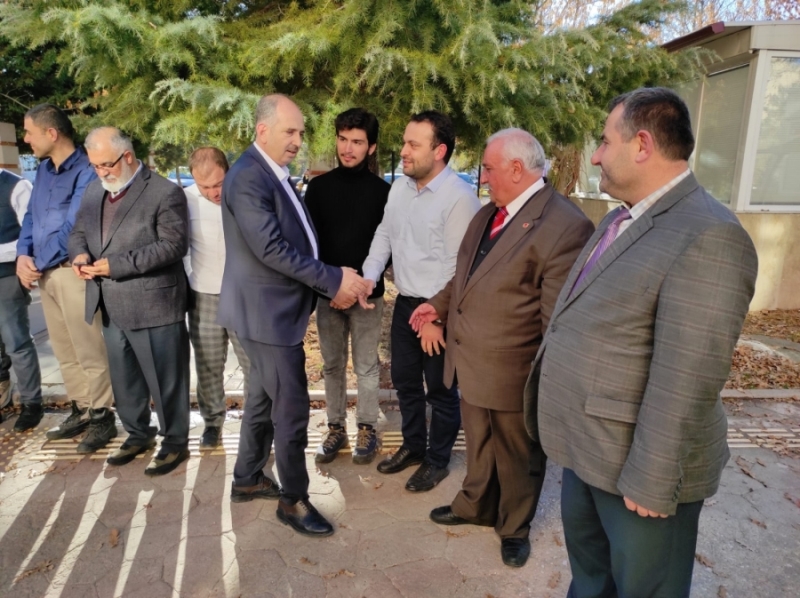 MÜFTÜ GÜLLER KAMU’NUN TAKTİRİ PERSONELİNİN DUYGU SELİYLE UĞURLANDI!