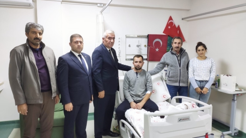 Aksaray Milletvekili Ramazan Kaşlı Hemşerimiz Gazi P. Uzm. Çvş. Hamdi Özcan