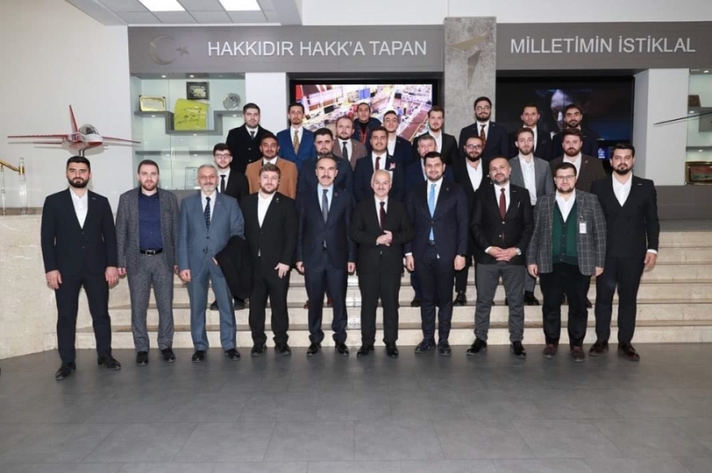 AKSARAY GENÇ MÜSİA D’dan CUMHURBAŞKALIĞI DİJİTAL DÖNÜŞÜM OFİSİ VE TÜRK HAVACILIK UZAY SANAYİ A.Ş. (TUSAŞ)’a ZİYARET