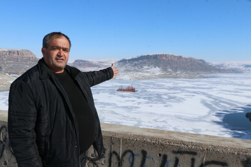 Bu  yıl yağan kar mamasın barajının tek umudu oldu.