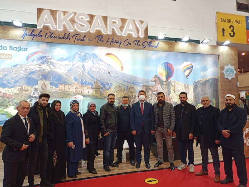 Aksaray Uluslararası Doğu Akdeniz Turizm Fuarında (EMİTT) tanıtıldı