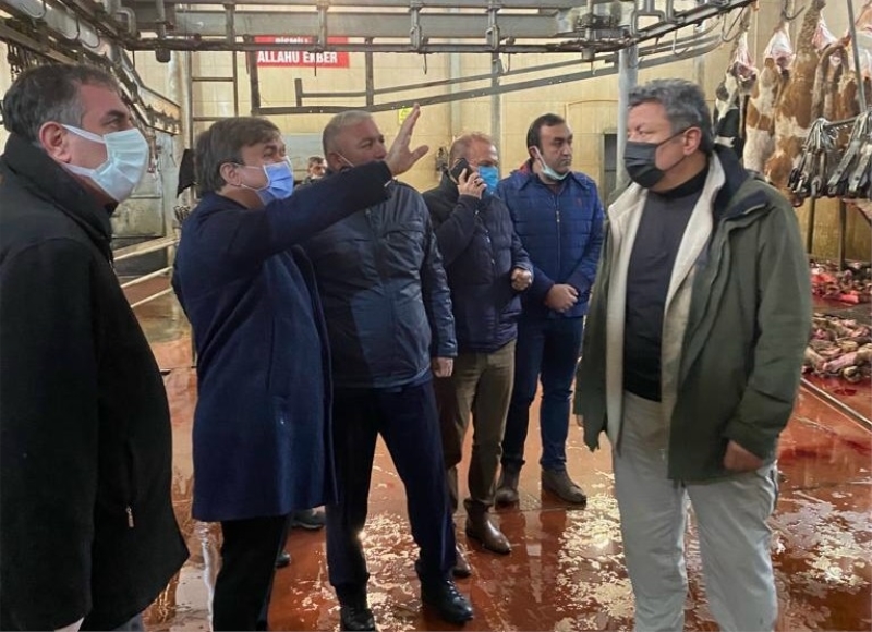 Aksaray Valisi Hamza Aydoğdu Denetimlerini Sürdürüyor