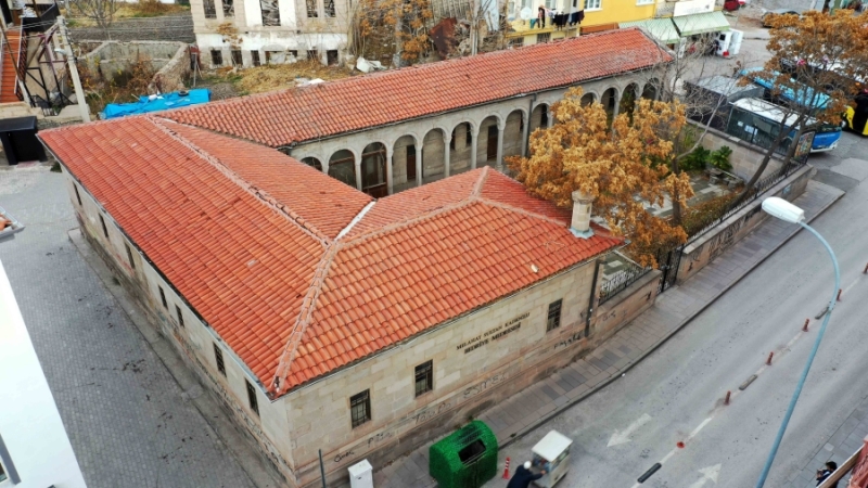 Aksaray Bedriye Medresesi Restore Ediliyor