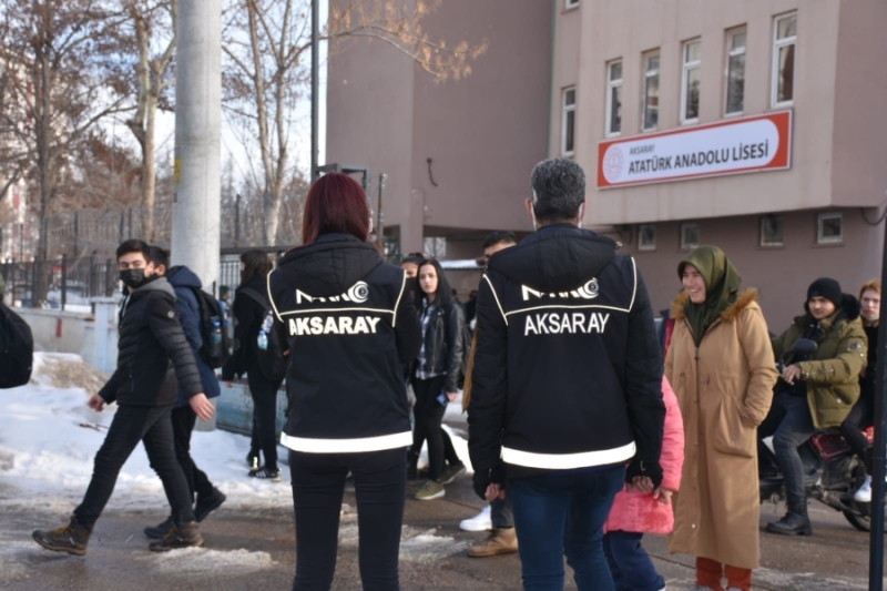 Aksaray polisi huzur ve güven uygulamasını sıklaştırdı