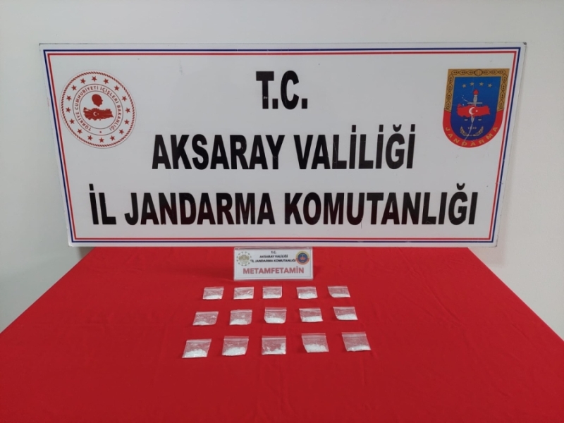 Aksaray uyuşturucu operasyonunda 1 kişi yakalandı 