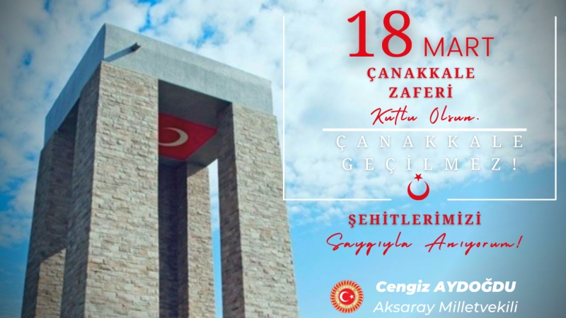 AKSARAY MİLLETVEKİLİ CENGİZ AYDOĞDU