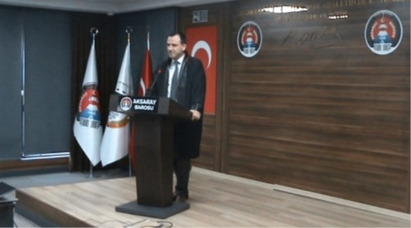 Ferit Köse Avukat son yardımcınız değil, ilk yardımcınız olsun dedi