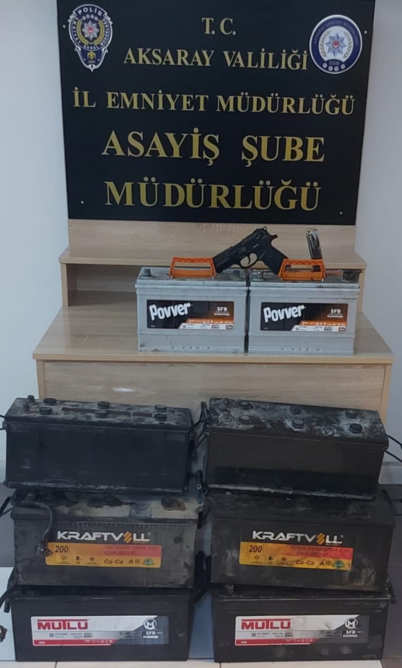 Ev ve işyerlerinden hırsızlık yapan 5 kişi yakalandı