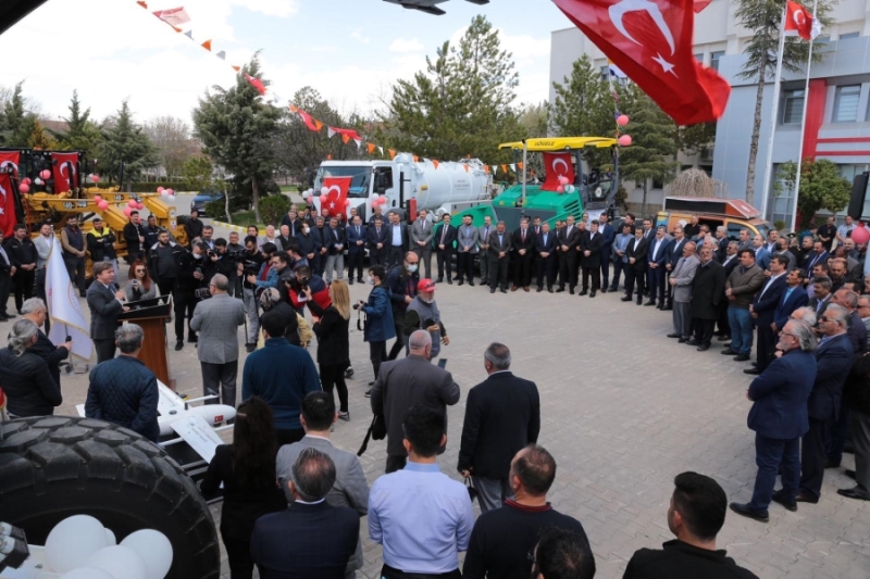 Aksaray İl Özel İdaresine 50 Milyon Değerinde Yeni İş Makineleri Alındı