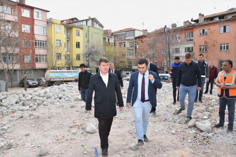 Aksaray Merkez Hamidiye Mahallesindeki Kentsel Dönüşüm Çalışması Adım Adım Devam Ediyor