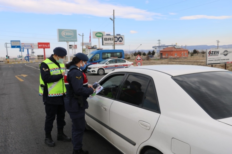 Aksaray Jandarma, denetim ve eğitimlerle kazaları yüzde 13 azalttı