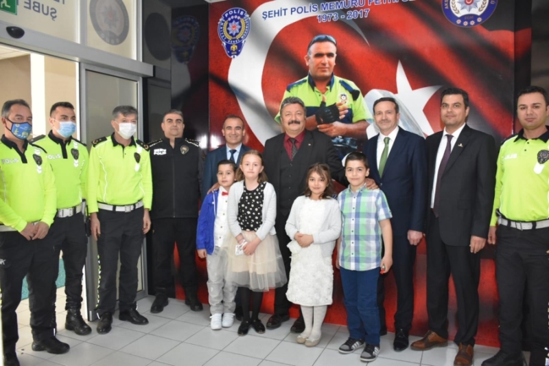 Aksaray Emniyet Müdürlüğünden Çocuklara Anlamı Ziyaret 