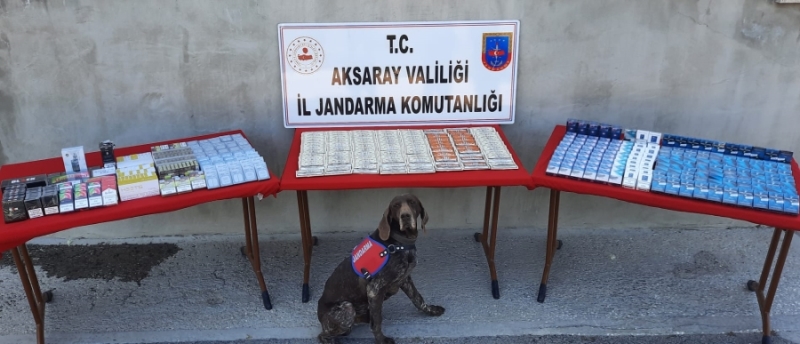 Kaçak sigara ticareti yapan 1 kişi yakaladı