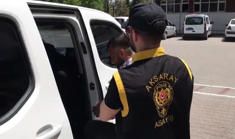 Otodan hırsızlık yapan şahıs yakalandı