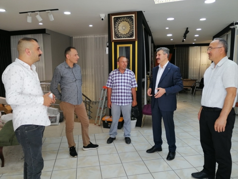 Ak Parti İl Başkan Hüseyin Altınsoy İşimiz Vaktimizden Çok dedi