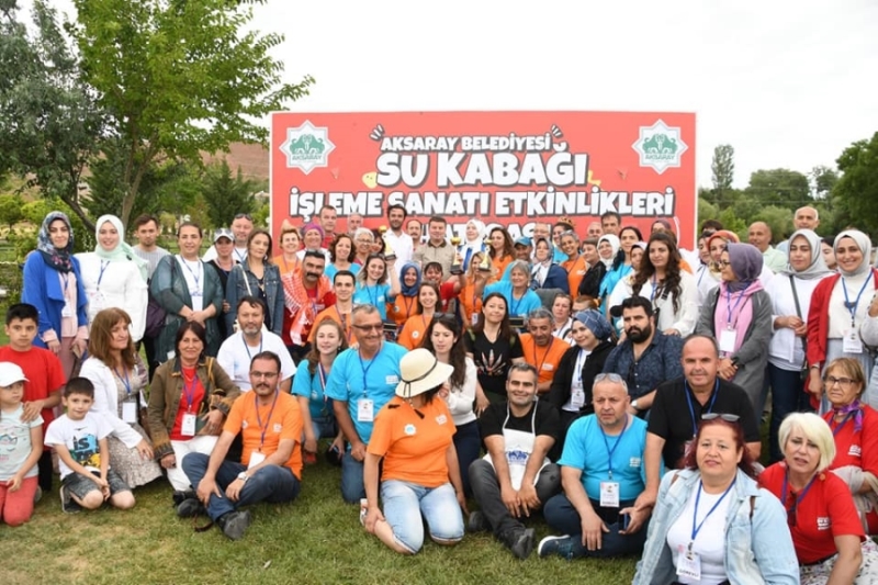 SU KABAĞI İŞLEME SANATI ETKİNLİKLERİ YOĞUN İLGİ GÖRDÜ