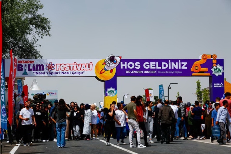 AKSARAY BİLİM FESTİVALİ ZİYARETÇİ AKININA UĞRADI