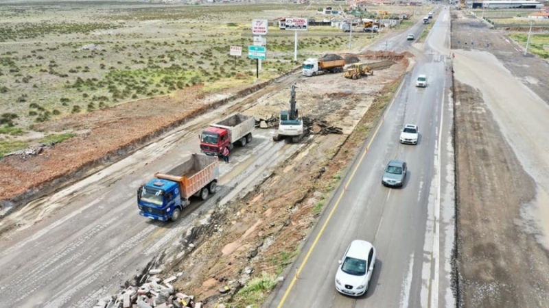 Genişletilen OSB Yolu, Yeni Sanayi Sitesine Bağlanıyor