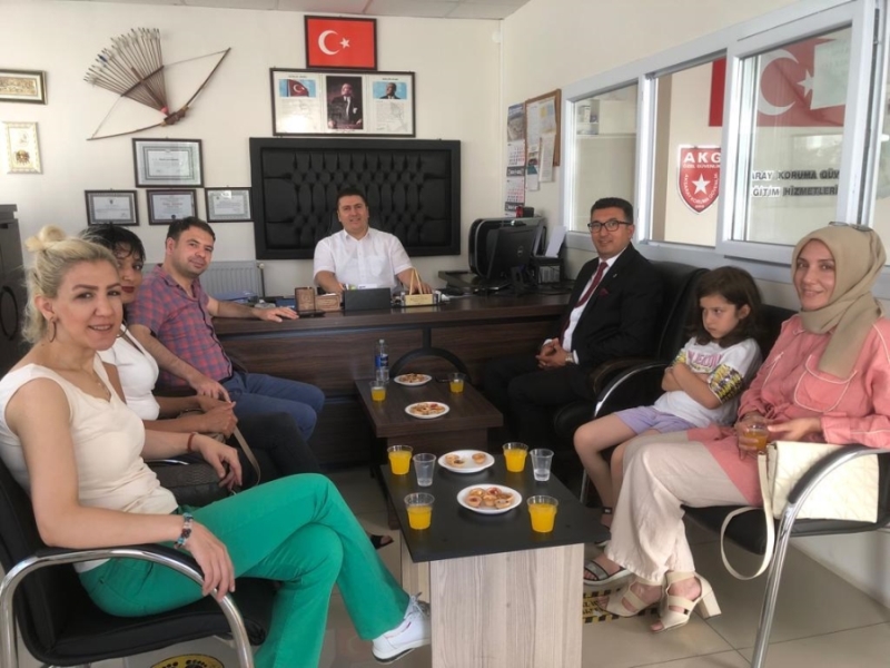 GELECEK PARTİSİNDEN İŞ ADAMI BAHATTİN YÜCEL’E ZİYARET