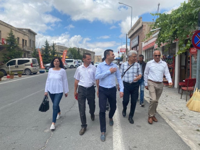 AKSARAY ESNAFI CHP HEYETİNE DERT YANDI, İKTİDARA SERT TEPKİ GÖSTERDİ 