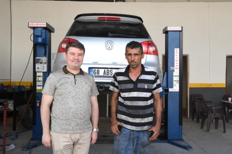 BELEDİYE BAŞKANI DR. EVREN DİNÇER YENİ SANAYİ SİTESİNDE ESNAF ZİYARETİNDE BULUNDU