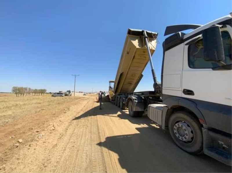 Çatin Yanyurt yolu yapılıyor