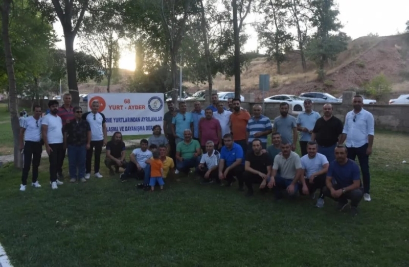 68 YURT - AYDER GELENEKSEL KAYNAŞMA PİKNİĞİ DÜZENLEDİ