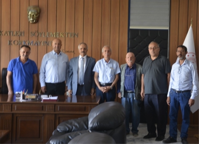 68 AKSARAY GAZETECİLER CEMİYETİNDEM  BİR DİZİ  ZİYARET