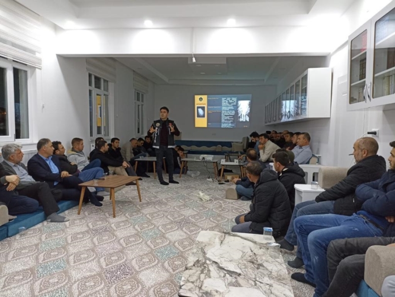 Aksaray’da köy bilgilendirme programları düzenleniyor